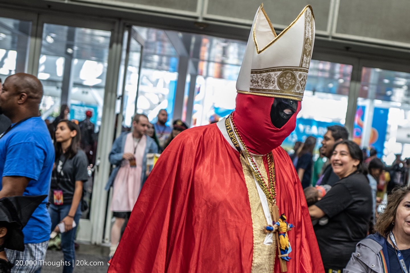 LA Comic Con Deadpool Cosplay Pope