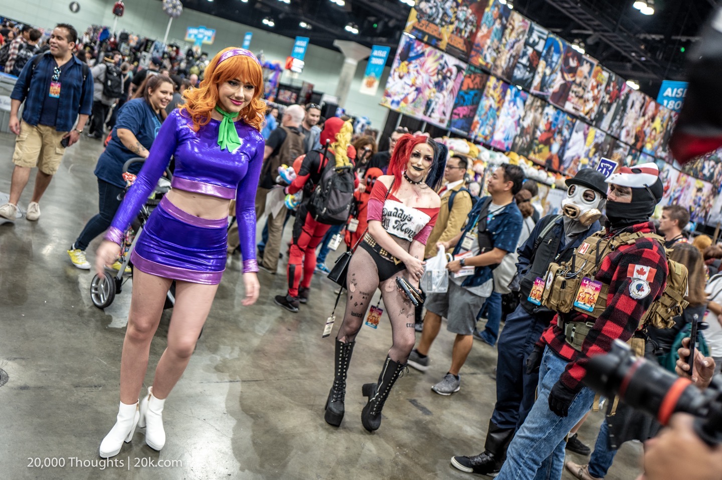 LA Comic Con 2018 Scooby Doo Daphne Cosplay